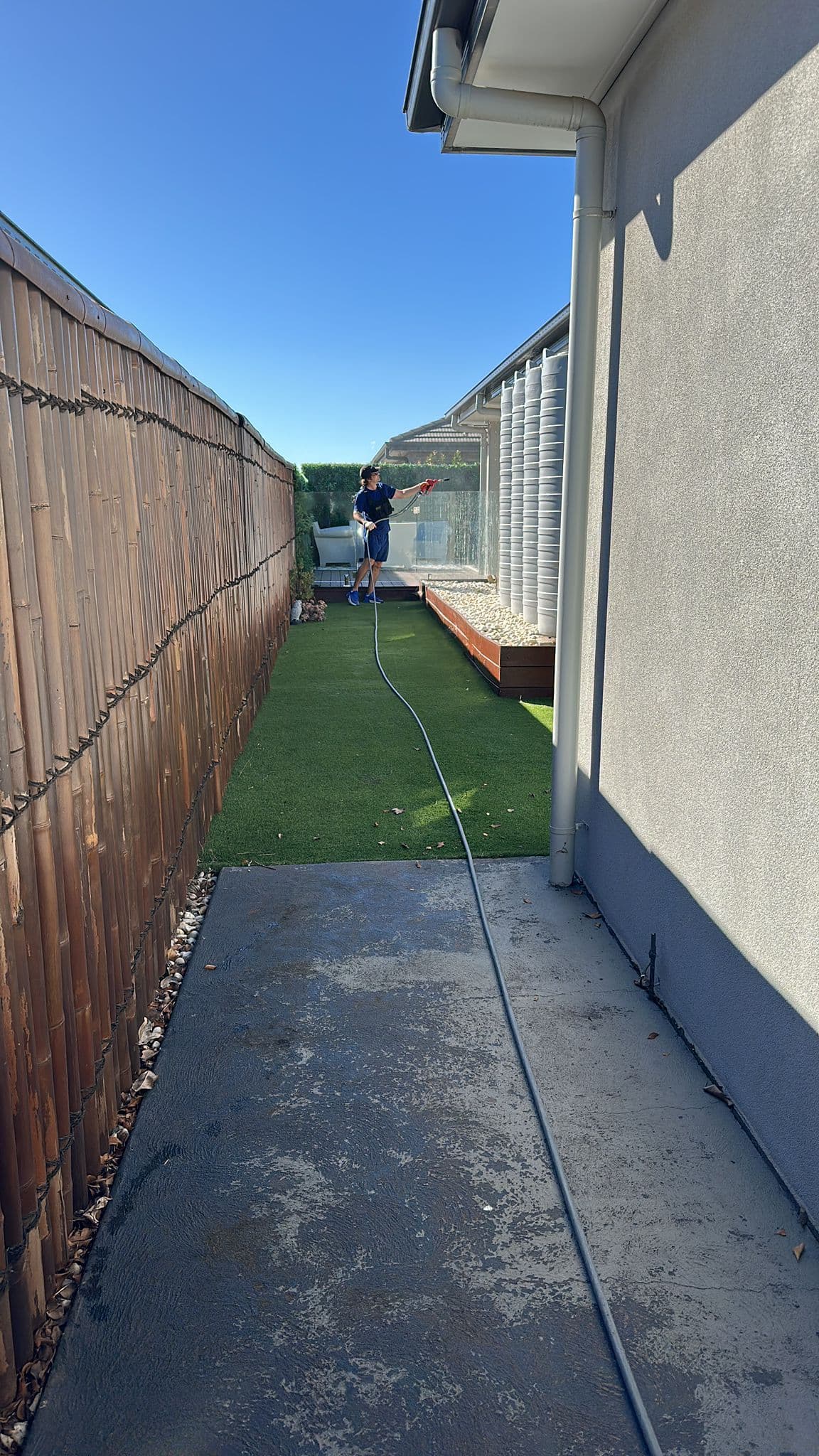 Side-path concrete revival